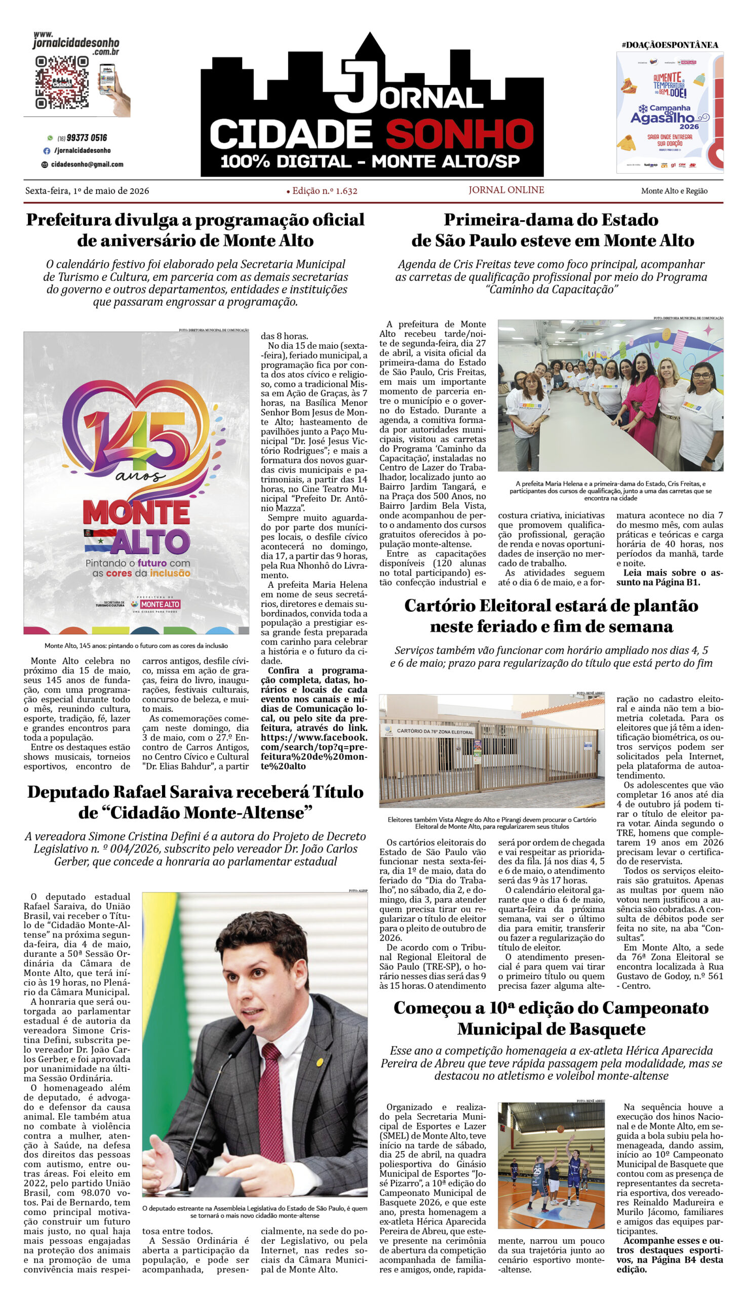 Edição nº 1.632 de 1º de maio de 2026